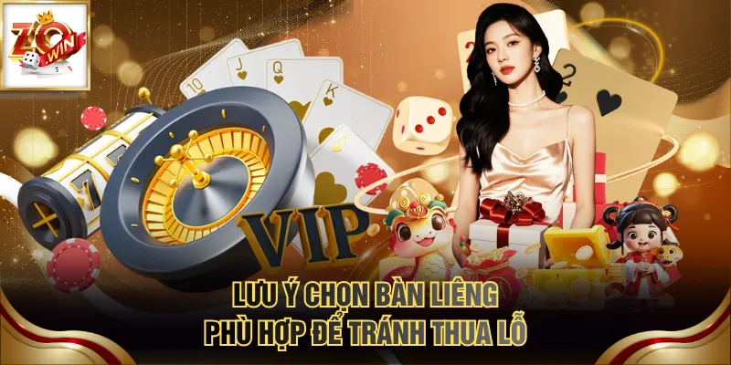 Cách Thức Chơi Liêng Cơ Bản & Những Lưu ý Quan Trọng 4 Lưu ý chọn bàn Liêng phù hợp để tránh thua lỗ