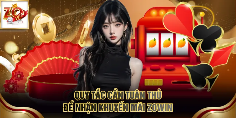 Quy tắc cần tuân thủ để nhận khuyến mãi ZOWIN